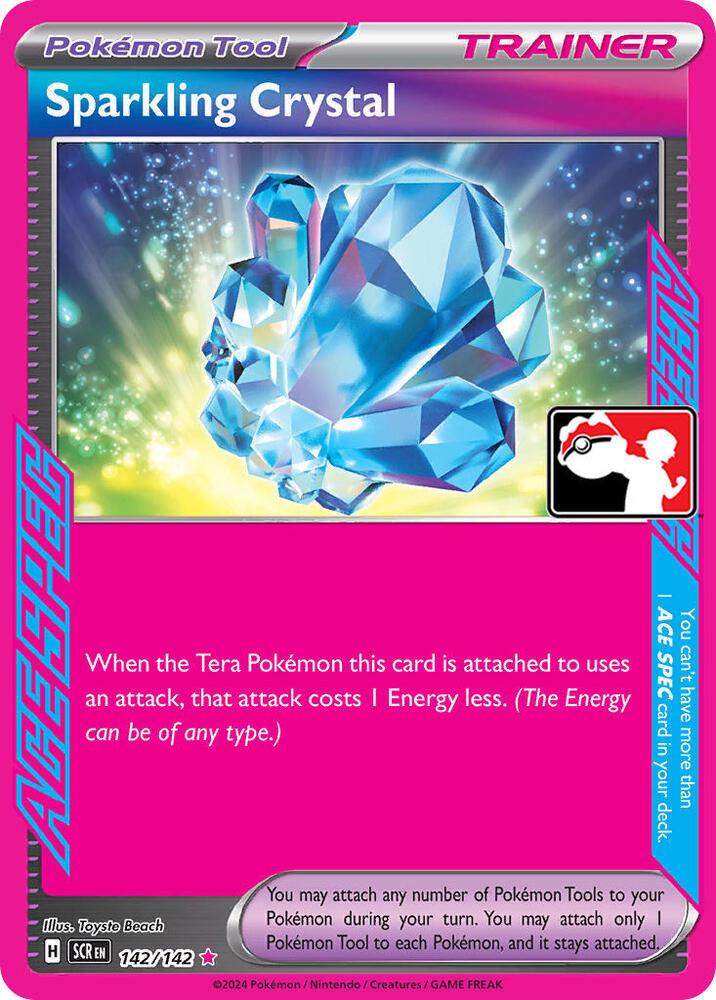 Stellar Crown Sparkling Crystal [Prize-Pack] Pokémon card